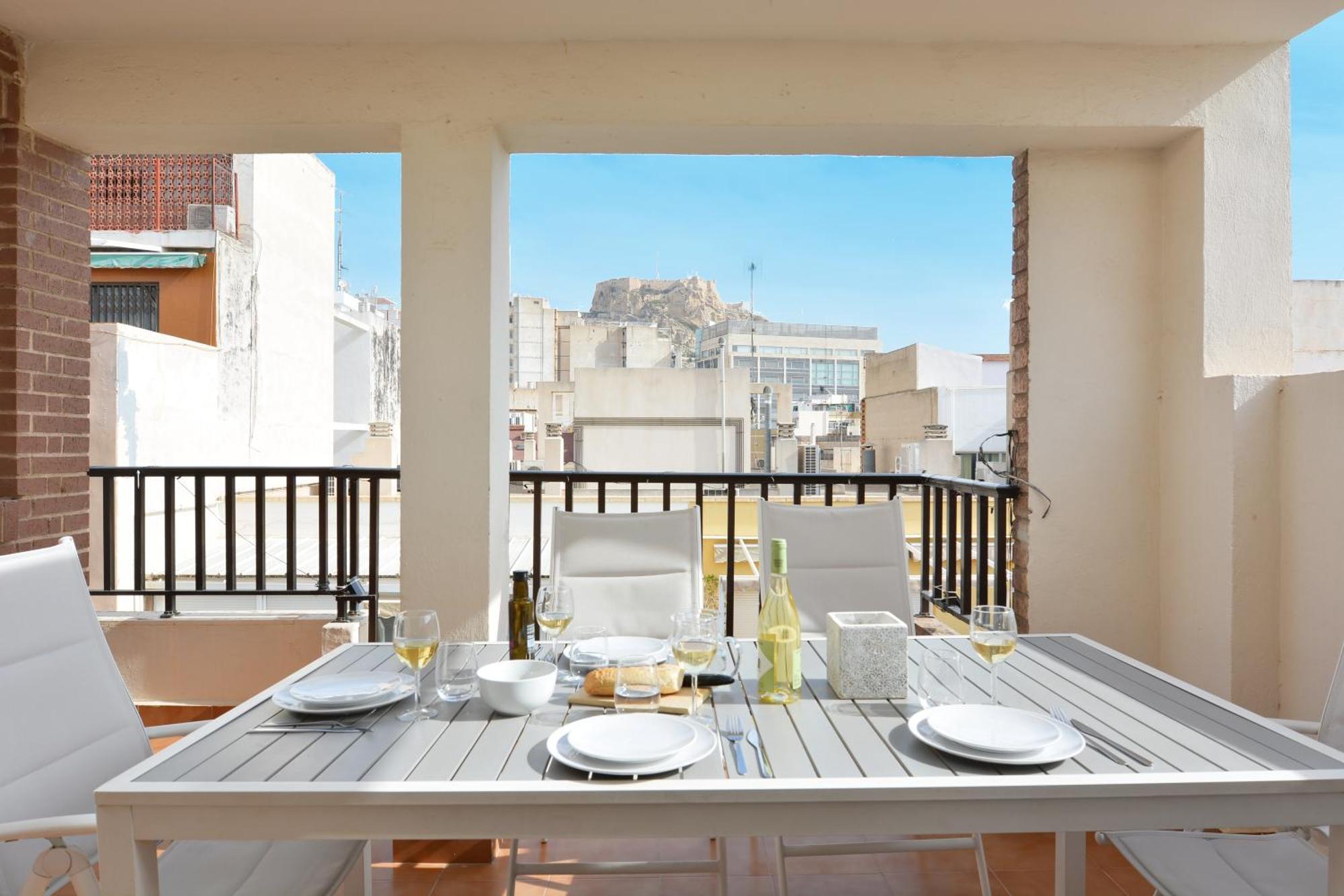 City Center Penthouse By Nras Alicante Eksteriør bilde